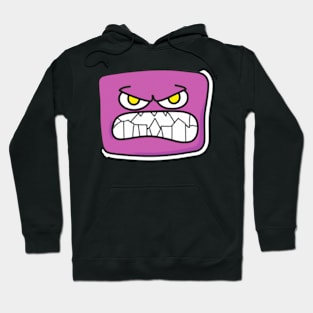 Cool Angry Sticker Hoodie